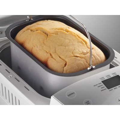 Хлібопічка Gorenje 850Вт, програм-1.6, макс.вага - 1.6кг, форма прямокутник, пластик, сірий (BM1600WG)