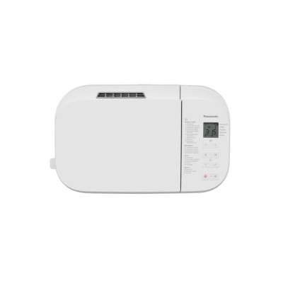 Хлібопічка Panasonic 550Вт, програм-21, макс.вага -1.25кг, форма-прямокутник, пластик, білий (SD-B2510WTS) Хлібопічка Panasonic 550Вт, програм-21, макс.вага -1.25кг, форма-прямокутник, пластик, білий (SD-B2510WTS)