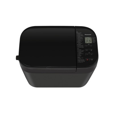Хлібопічка Panasonic 550Вт, програм-28, макс.вага -1.25кг, форма-прямокутник, пластик, чорний (SD-R2530KTS) Хлібопічка Panasonic 550Вт, програм-28, макс.вага -1.25кг, форма-прямокутник, пластик, чорний (SD-R2530KTS)