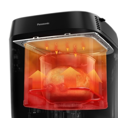Хлібопічка Panasonic 700Вт, програм-18, макс.ваг -1кг, форма-круг, пластик, чорний (SD-ZP2000KTS) Хлібопічка Panasonic 700Вт, програм-18, макс.ваг -1кг, форма-круг, пластик, чорний (SD-ZP2000KTS)