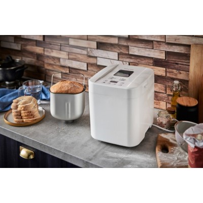 Хлібопічка Russell Hobbs 600Вт, програм-12, макс.вага -1кг, форма-прямокутник, пластик, білий (27260-56)