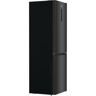 Холодильник Gorenje NRK619EABXL4 з нижн. мороз. камерою, 185х60х60см, 2 дв., Х- 204л, М- 96л, A+, NoFrost Plus, Fresh zone, чорн