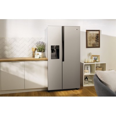 Холодильник Gorenje SBS, 179x68x91см, 2 дв., Х- 368л, М- 167л, A++, NF Plus, Інвертор, диспенсер, Дисплей, сірий (NRS9EVX1) Холодильник Gorenje SBS, 179x68x91см, 2 дв., Х- 368л, М- 167л, A++, NF Plus, Інвертор, диспенсер, Дисплей, сірий (NRS9EVX1)