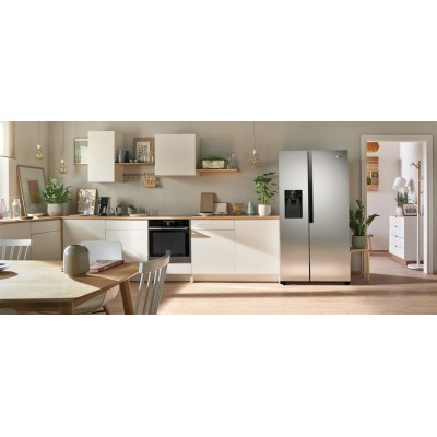 Холодильник Gorenje SBS, 179x68x91см, 2 дв., Х- 368л, М- 167л, A++, NF Plus, Інвертор, диспенсер, Дисплей, сірий (NRS9EVX1) Холодильник Gorenje SBS, 179x68x91см, 2 дв., Х- 368л, М- 167л, A++, NF Plus, Інвертор, диспенсер, Дисплей, сірий (NRS9EVX1)