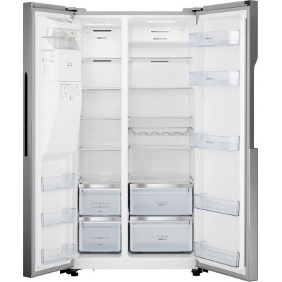 Холодильник Gorenje SBS, 179x68x91см, 2 дв., Х- 368л, М- 167л, A++, NF Plus, Інвертор, диспенсер, Дисплей, сірий (NRS9EVX1) Холодильник Gorenje SBS, 179x68x91см, 2 дв., Х- 368л, М- 167л, A++, NF Plus, Інвертор, диспенсер, Дисплей, сірий (NRS9EVX1)