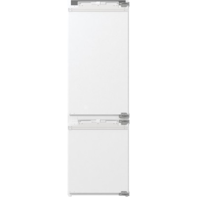 Холодильник Gorenje вбудований з нижн. мороз., 177х55х54см, 2 двері, 180(68)л, А+, NF, Зона св-ті, Диспл, Біли (NRKI218EA0)