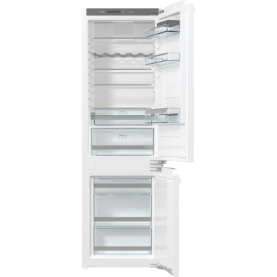 Холодильник Gorenje вбудований з нижн. мороз., 177х55х54см, 2 двері, 180(68)л, А+, NF, Зона св-ті, Диспл, Біли (NRKI218EA0)