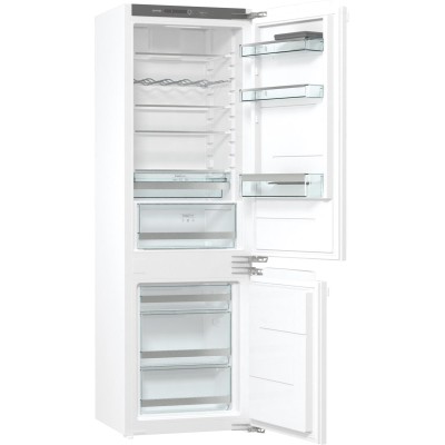 Холодильник Gorenje вбудований з нижн. мороз., 177х55х54см, 2 двері, 180(68)л, А+, NF, Зона св-ті, Диспл, Біли (NRKI218EA0)