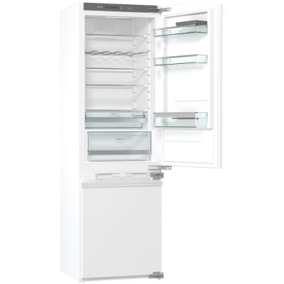 Холодильник Gorenje вбудований з нижн. мороз., 177х55х54см, 2 двері, 180(68)л, А+, NF, Зона св-ті, Диспл, Біли (NRKI218EA0)