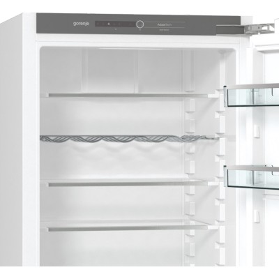 Холодильник Gorenje вбудований з нижн. мороз., 177х55х54см, 2 двері, 180(68)л, А+, NF, Зона св-ті, Диспл, Біли (NRKI218EA0)