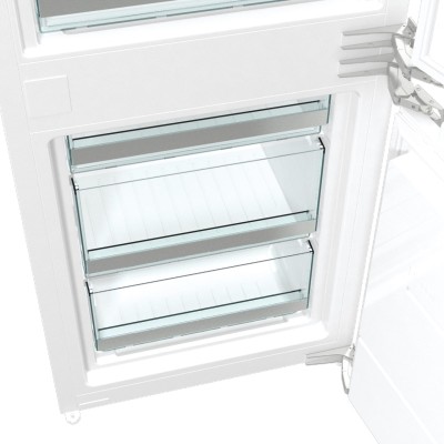 Холодильник Gorenje вбудований з нижн. мороз., 177х55х54см, 2 двері, 180(68)л, А+, NF, Зона св-ті, Диспл, Біли (NRKI218EA0)