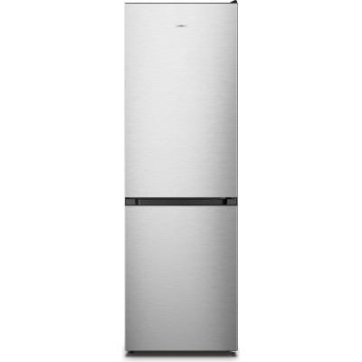 Холодильник Gorenje з нижн. мороз. камерою, 185х60х60см, 2 дв., Х- 207л, М- 97л, A+, NoFrost Plus, Fresh zone, Диспл, сірий (NRK Холодильник Gorenje з нижн. мороз. камерою, 185х60х60см, 2 дв., Х- 207л, М- 97л, A+, NoFrost Plus, Fresh zone, Диспл, сірий (NRK