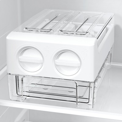 Холодильник SBS Gorenje, 179х67х92см, 2 двері, 353(191)л, А++, NF+, Інв., Зона св-ті, диспенсер, генератор льоду, Зовн. Диспл, ч Холодильник SBS Gorenje, 179х67х92см, 2 двері, 353(191)л, А++, NF+, Інв., Зона св-ті, диспенсер, генератор льоду, Зовн. Диспл, ч