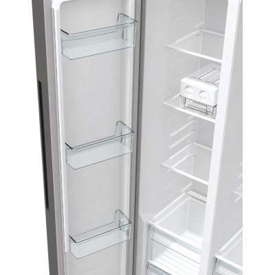 Холодильник SBS Gorenje, 179х67х92см, 2 двері, 356( 191)л, А++, NF+, Інв. , Зона св-ті, Зовн. Диспл, матовий сірий (NRR9185EAXL) Холодильник SBS Gorenje, 179х67х92см, 2 двері, 356( 191)л, А++, NF+, Інв. , Зона св-ті, Зовн. Диспл, матовий сірий (NRR9185EAXL)