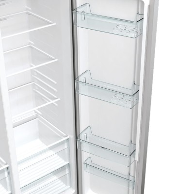 Холодильник SBS Gorenje, 179х67х92см, 2 двері, 356( 191)л, А++, NF+, Інв. , Зона св-ті, Зовн. Диспл, матовий сірий (NRR9185EAXL) Холодильник SBS Gorenje, 179х67х92см, 2 двері, 356( 191)л, А++, NF+, Інв. , Зона св-ті, Зовн. Диспл, матовий сірий (NRR9185EAXL)