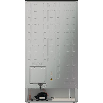 Холодильник SBS Gorenje, 179х67х92см, 2 двері, 356(191)л, А++, NF+, Інв., Зона св-ті, Зовн. Диспл, чорний (NRR9185EABXL)