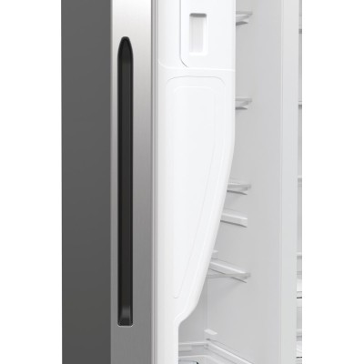 Холодильник SBS Gorenje, 179х70х92см, 2 двері, 376(190)л, А++, NF+, Інв., Зона св-ті, диспенсер, генератор льоду, Зовн. Диспл, н