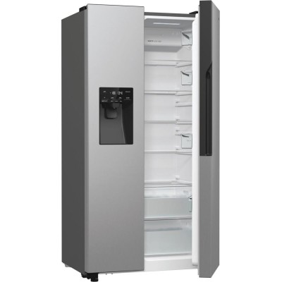 Холодильник SBS Gorenje, 179х70х92см, 2 двері, 376(190)л, А++, NF+, Інв., Зона св-ті, диспенсер, генератор льоду, Зовн. Диспл, н Холодильник SBS Gorenje, 179х70х92см, 2 двері, 376(190)л, А++, NF+, Інв., Зона св-ті, диспенсер, генератор льоду, Зовн. Диспл, н