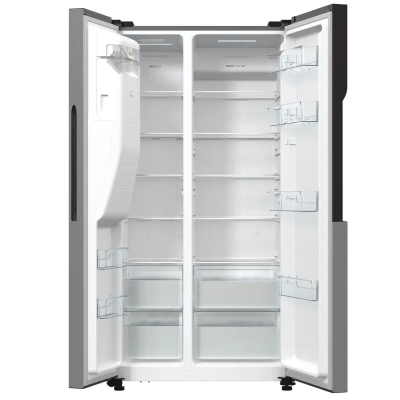 Холодильник SBS Gorenje, 179х70х92см, 2 двері, 376(190)л, А++, NF+, Інв., Зона св-ті, диспенсер, генератор льоду, Зовн. Диспл, н Холодильник SBS Gorenje, 179х70х92см, 2 двері, 376(190)л, А++, NF+, Інв., Зона св-ті, диспенсер, генератор льоду, Зовн. Диспл, н