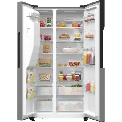 Холодильник SBS Gorenje, 179х70х92см, 2 двері, 376(190)л, А++, NF+, Інв., Зона св-ті, диспенсер, генератор льоду, Зовн. Диспл, н Холодильник SBS Gorenje, 179х70х92см, 2 двері, 376(190)л, А++, NF+, Інв., Зона св-ті, диспенсер, генератор льоду, Зовн. Диспл, н