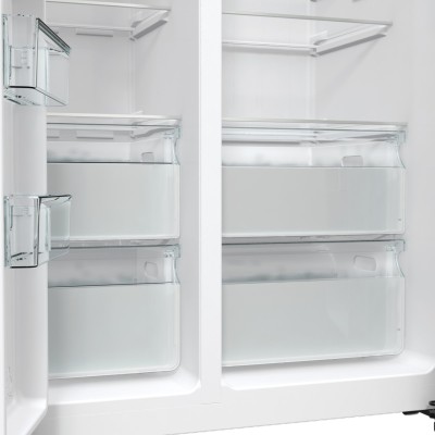 Холодильник SBS Gorenje, 179х70х92см, 2 двері, 376(190)л, А++, NF+, Інв., Зона св-ті, диспенсер, генератор льоду, Зовн. Диспл, н Холодильник SBS Gorenje, 179х70х92см, 2 двері, 376(190)л, А++, NF+, Інв., Зона св-ті, диспенсер, генератор льоду, Зовн. Диспл, н