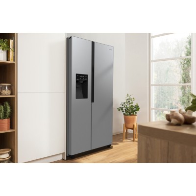 Холодильник SBS Gorenje, 179х70х92см, 2 двері, 376(190)л, А++, NF+, Інв., Зона св-ті, диспенсер, генератор льоду, Зовн. Диспл, н Холодильник SBS Gorenje, 179х70х92см, 2 двері, 376(190)л, А++, NF+, Інв., Зона св-ті, диспенсер, генератор льоду, Зовн. Диспл, н