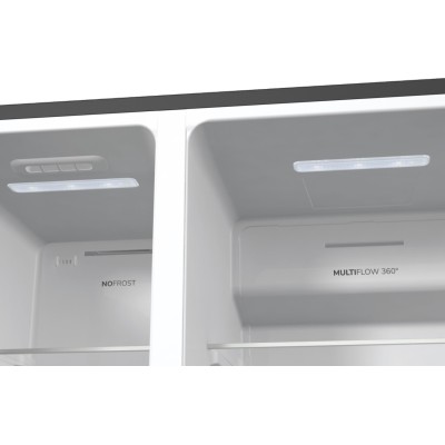 Холодильник SBS Gorenje, 179х70х92см, 2 двері, 376(190)л, А++, NF+, Інв., Зона св-ті, диспенсер, генератор льоду, Зовн. Диспл, ч Холодильник SBS Gorenje, 179х70х92см, 2 двері, 376(190)л, А++, NF+, Інв., Зона св-ті, диспенсер, генератор льоду, Зовн. Диспл, ч