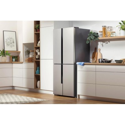 Холодильник SBS Gorenje, 182х64х80см, 4 двері, 265(129)л, А++, Інвертор , Зона св-ті, Внутр. Диспл, Нерж (NRM8182MX) Холодильник SBS Gorenje, 182х64х80см, 4 двері, 265(129)л, А++, Інвертор , Зона св-ті, Внутр. Диспл, Нерж (NRM8182MX)