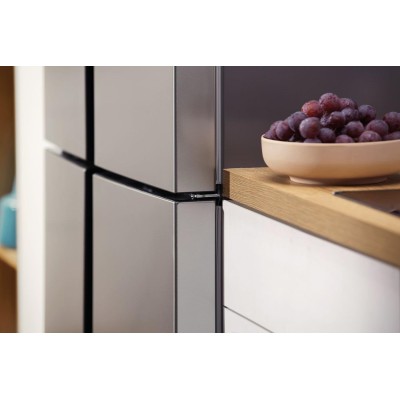 Холодильник SBS Gorenje, 182х64х80см, 4 двері, 265(129)л, А++, Інвертор , Зона св-ті, Внутр. Диспл, Нерж (NRM8182MX) Холодильник SBS Gorenje, 182х64х80см, 4 двері, 265(129)л, А++, Інвертор , Зона св-ті, Внутр. Диспл, Нерж (NRM8182MX)