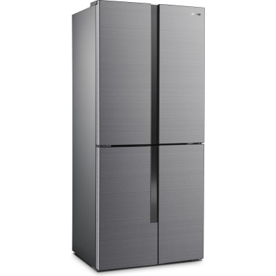 Холодильник SBS Gorenje, 182х64х80см, 4 двері, 265(129)л, А++, Інвертор , Зона св-ті, Внутр. Диспл, Нерж (NRM8182MX) Холодильник SBS Gorenje, 182х64х80см, 4 двері, 265(129)л, А++, Інвертор , Зона св-ті, Внутр. Диспл, Нерж (NRM8182MX)