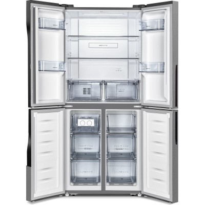 Холодильник SBS Gorenje, 182х64х80см, 4 двері, 265(129)л, А++, Інвертор , Зона св-ті, Внутр. Диспл, Нерж (NRM8182MX) Холодильник SBS Gorenje, 182х64х80см, 4 двері, 265(129)л, А++, Інвертор , Зона св-ті, Внутр. Диспл, Нерж (NRM8182MX)