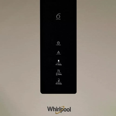 Холодильник Whirlpool з нижн. мороз., 201x59.5х65.6, холод.відд.-251л, мороз.відд.-97л, 2дв., А+++, NF, інв., дисплей, зона нуль