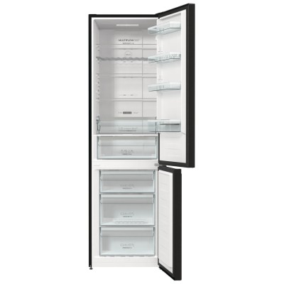 Холодильник з нижн. мороз. камерою Gorenje NRK620EABXL4, 200х60х60см, 2 двері, 235( 96)л, А++, Total NF , Зона св-ті, Зовн. Дисп Холодильник з нижн. мороз. камерою Gorenje NRK620EABXL4, 200х60х60см, 2 двері, 235( 96)л, А++, Total NF , Зона св-ті, Зовн. Дисп