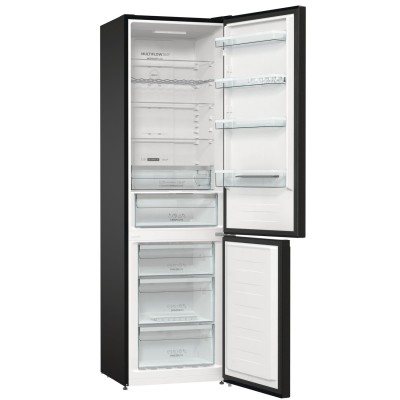 Холодильник з нижн. мороз. камерою Gorenje NRK620EABXL4, 200х60х60см, 2 двері, 235( 96)л, А++, Total NF , Зона св-ті, Зовн. Дисп Холодильник з нижн. мороз. камерою Gorenje NRK620EABXL4, 200х60х60см, 2 двері, 235( 96)л, А++, Total NF , Зона св-ті, Зовн. Дисп