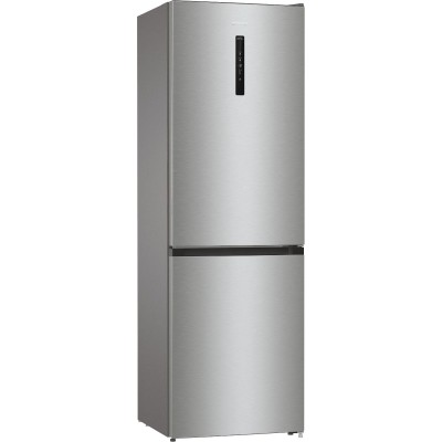 Холодильник з нижн. мороз. камерою Gorenje, 185х60х60см, 2 двері,203(99)л, А++, Total NF, Зона св-ті, Зовн. Диспл, нерж (NRK6192