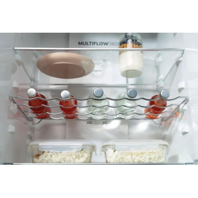 Холодильник з нижн. мороз. камерою Gorenje, 185х60х60см, 2 двері,203(99)л, А++, Total NF, Зона св-ті, Зовн. Диспл, нерж (NRK6192