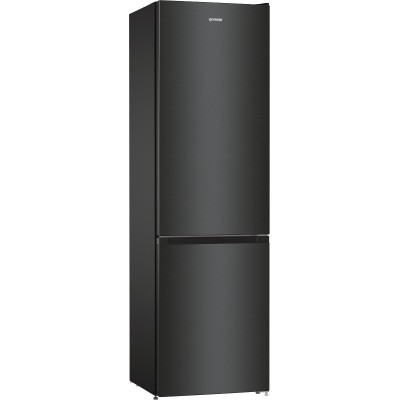 Холодильник з нижн. мороз. камерою Gorenje, 200х60х60см, 2 двері, 235( 96)л, А++, NoFrost+ , LED дисплей, Зона св-ті, чорний (NR Холодильник з нижн. мороз. камерою Gorenje, 200х60х60см, 2 двері, 235( 96)л, А++, NoFrost+ , LED дисплей, Зона св-ті, чорний (NR