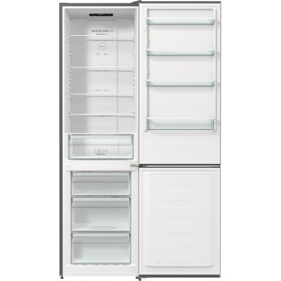 Холодильник з нижн. мороз. камерою Gorenje, 200х60х60см, 2 двері, 235(96)л, А++, NoFrost+, Зона св-ті, сірий (NRK6202ES4) Холодильник з нижн. мороз. камерою Gorenje, 200х60х60см, 2 двері, 235(96)л, А++, NoFrost+, Зона св-ті, сірий (NRK6202ES4)