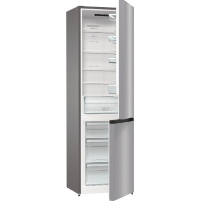 Холодильник з нижн. мороз. камерою Gorenje, 200х60х60см, 2 двері, 235(96)л, А++, NoFrost+, Зона св-ті, сірий (NRK6202ES4) Холодильник з нижн. мороз. камерою Gorenje, 200х60х60см, 2 двері, 235(96)л, А++, NoFrost+, Зона св-ті, сірий (NRK6202ES4)