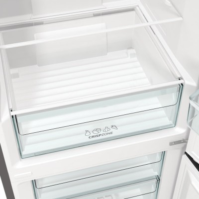 Холодильник з нижн. мороз. камерою Gorenje, 200х60х60см, 2 двері, 235(96)л, А++, NoFrost+, Зона св-ті, сірий (NRK6202ES4) Холодильник з нижн. мороз. камерою Gorenje, 200х60х60см, 2 двері, 235(96)л, А++, NoFrost+, Зона св-ті, сірий (NRK6202ES4)