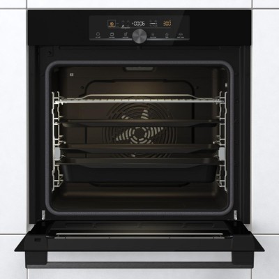 Шафа Gorenje духова електрична, 77л, дисплей, піроліз, A+, чорний (BPS6747A06BG)