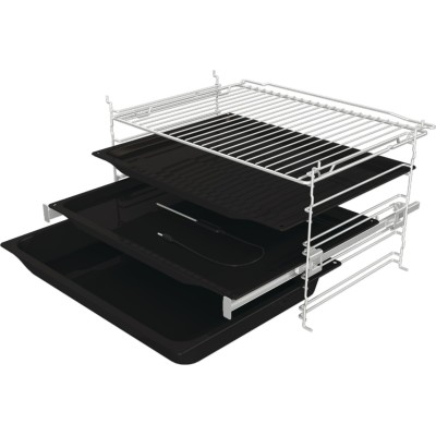 Шафа Gorenje духова електрична, 77л, дисплей, піроліз, A+, чорний (BPS6747A06BG)