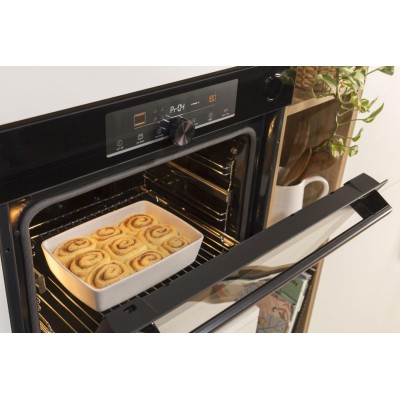 Шафа Gorenje духова електрична, 77л, дисплей, піроліз, A+, чорний (BPS6747A06BG)