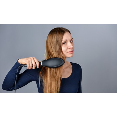 Щітка-випрямляч Ardesto HSB-621, 70Вт, 80-200C, кераміка, чорний Щітка-випрямляч Ardesto HSB-621, 70Вт, 80-200C, кераміка, чорний