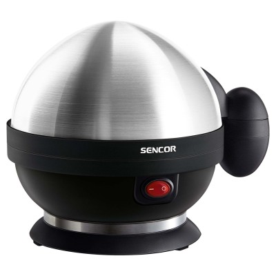Яйцеварка Sencor, 380Вт, механічне керув., 3 рівня приготування, на 7 яєць, метал/пластик, чорний (SEG720BS) Яйцеварка Sencor, 380Вт, механічне керув., 3 рівня приготування, на 7 яєць, метал/пластик, чорний (SEG720BS)