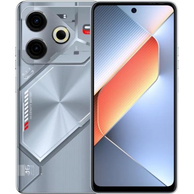 Смартфон TECNO POVA 6 NEO (LI6) 8/128GB Starry Silver Смартфон TECNO POVA 6 NEO (LI6) 8/128GB Starry Silver