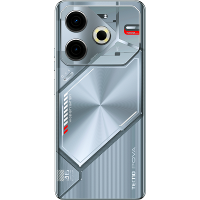 Смартфон TECNO POVA 6 NEO (LI6) 8/128GB Starry Silver Смартфон TECNO POVA 6 NEO (LI6) 8/128GB Starry Silver