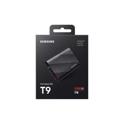 Портативний SSD Samsung 1TB USB 3.2 Gen 2 Type-C T9 Shield (MU-PG1T0B/EU) Портативний SSD Samsung 1TB USB 3.2 Gen 2 Type-C T9 Shield (MU-PG1T0B/EU)