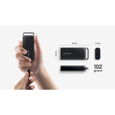 Портативний SSD Samsung 8TB USB 3.2 Gen 1 Type-C T5EVO Shield (MU-PH8T0S/EU) Портативний SSD Samsung 8TB USB 3.2 Gen 1 Type-C T5EVO Shield (MU-PH8T0S/EU)