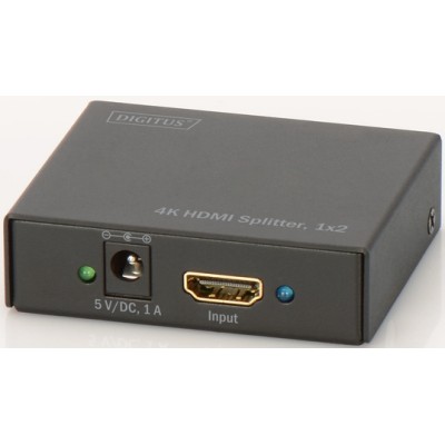 Подовжувач DIGITUS 4K HDMI Splitter, 2-port (DS-46304) Подовжувач DIGITUS 4K HDMI Splitter, 2-port (DS-46304)
